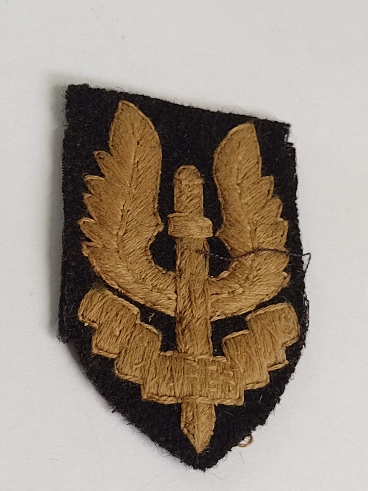 WW2 Special Air Service (SAS) Patch Badge Hand Made Vintage Original - Image 3 of 4