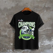 Seattle Seahawks 2025-26 NFC Championship Champions Helmet T-Shirt