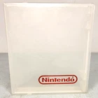 VINTAGE Genuine OEM Nintendo NES Clear Plastic Dust Cover Snap Cases EXCELLENT