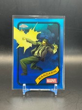 2025 Topps Chrome Marvel MANDARIN #41 Blue Refractor (266) /299 RAW