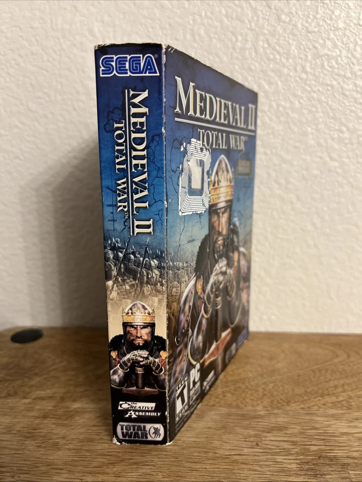 Medieval Total War ll Video Game Pc Cd-ROM Teen SEGA Limited Ed Factory Sealed - Image 4 of 4