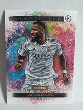 Antonio Rudiger 2024-25 Topps Inception UCC First XI #4 Real Madrid