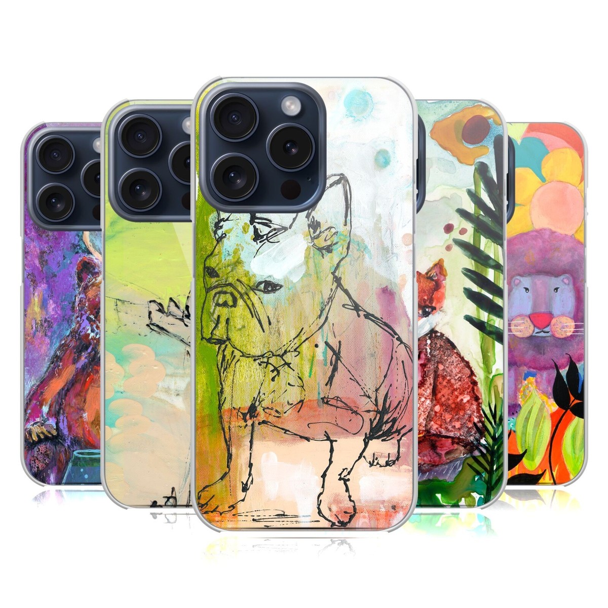 phone cases with finger loop Finger Loop Large Ring iPhone Case, For iPhone 15 Pro Max / White