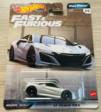 Hot Wheels '17 Acura NSX 1:64 Full Force GJR75 The Fast and the Furious