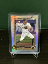 2025 Topps Chrome Xander Bogaerts #229 Rainbow Refractor San Diego Padres
