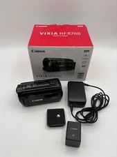Canon VIXIA HF R700 Camcorder Video Camera 57x Zoom Full HD 1080p Black Bundle