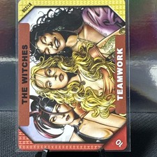 Marvel ReCharge CCG The Witches #81/250 Teamwork Card TCG Series 1