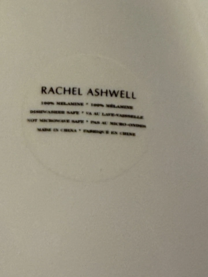 "Plato para servir calabaza melamina Rachel Ashwell Acción de Gracias Otoño Otoño 15""" Foto 3 de 4