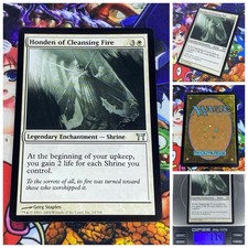 MTG Honden Of Cleansing Fire 🇬🇧 ⚪️ NM Champions Of Kamigawa 2004 OG Staple