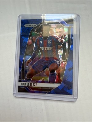 2024-25 Panini Prizm Premier League Blue /75 Prizm Eberechi Eze #160 