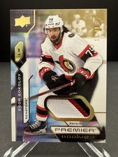 2021-22 UPPER DECK PREMIER ROOKIE PATCH #143 EGOR SOKOLOV 11/49 OTTAWA SENATORS