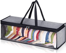 Hat Organizer for Baseball Caps Holder Large Hat Storage Bag Rack with Double Ca