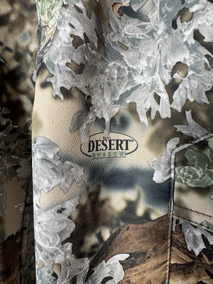 King's Camo Mens Desert Shadow 6 Pocket Quick-Dry Camo Pants Size 36S Ventilated - Image 3 of 4