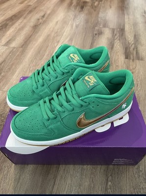 Nike SB Dunk Low Pro St. Patrick's Day 2022 Sneakers Size 9.5