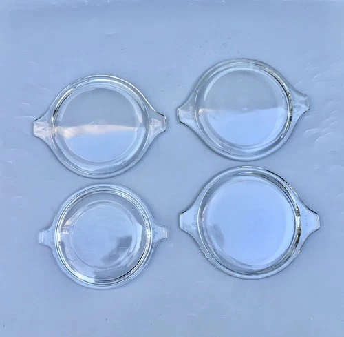 Vintage Pyrex Glass Lid Lot 681-C-18 12-470-C 23-470-C 22-470-C ONLY