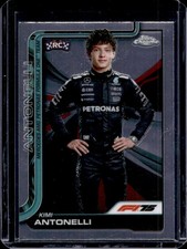2025 Topps Chrome F1 Kimi Antonelli Rookie RC F1 Driver #8