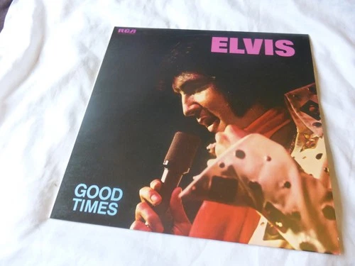 ELVIS PRESLEY GOOD TIMES LP 1974 RCA VICTOR STEREO UK 1ST PRESS  STUNNING  NM