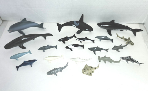 Lot Of 20 Vtg Play Visions Whales Sharks & More SEE ALL PHOTOS