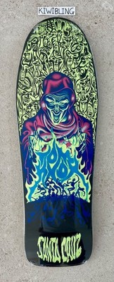 Deck De Skateboard Santa Cruz Knox FIREPIT - Forme Oldschool, Concave Moyen - 7 Plis érable - Neuf