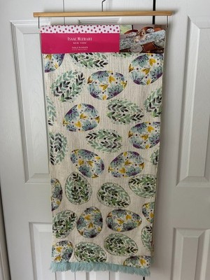 Easter Eggs Table Runner Sequined 16'' x 72''-New