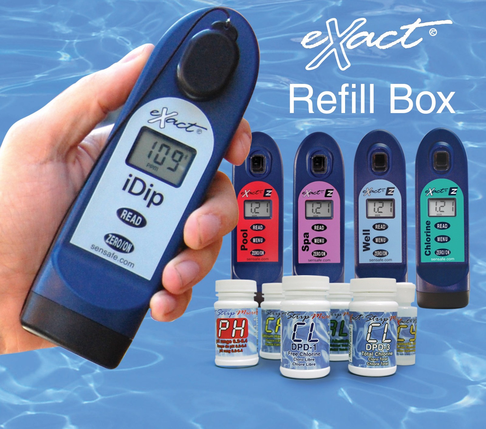 Industrial Test Systems 486215 Spa Water Reagent Refill Box