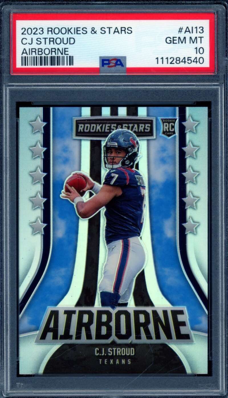 CJ Stroud Panini Rookies & Stars Airborne #AI13 Base
