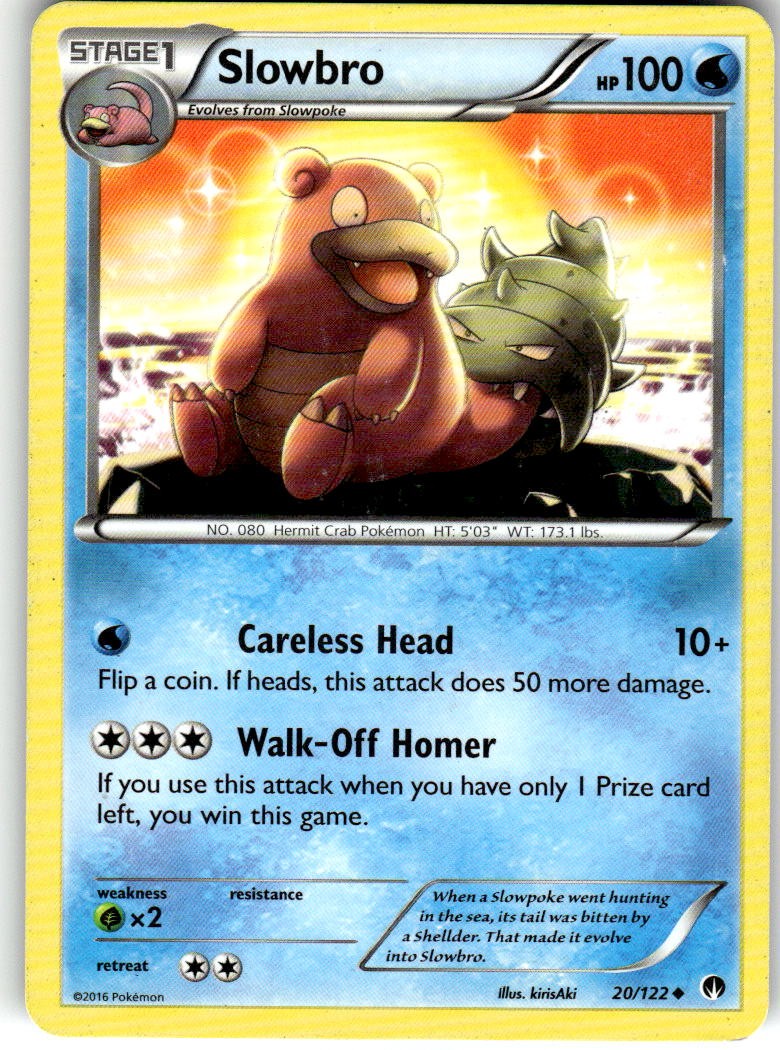 Slowbro Uncommon XY - BREAKpoint 20/122 LP