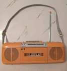 80s Vintage From Stranger Things Sharp QT-50P AM/FM/CASSETTE Boombox Works READ