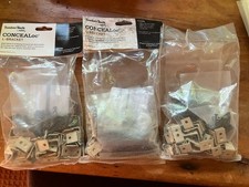 Timber tech ConceaLoc L supports quincaillerie dissimulée lot de 3 packs !!!