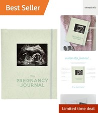 My Pregnancy Journal, Keepsake Pregnancy Memory Book with Sonogram Photo Inse...