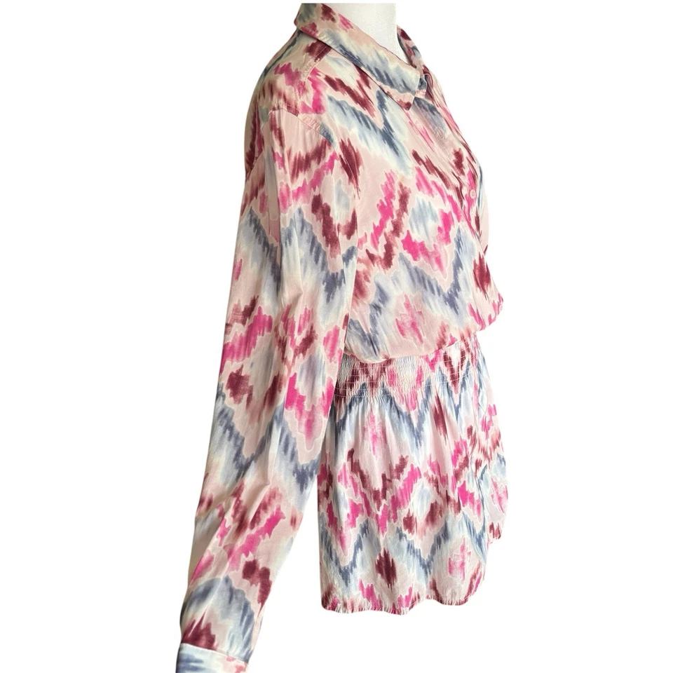 Espléndida Colección Boho Chic Ikat Mameluco Mujer Amalia Manga Larga Azteca Talla M Foto 3 de 4