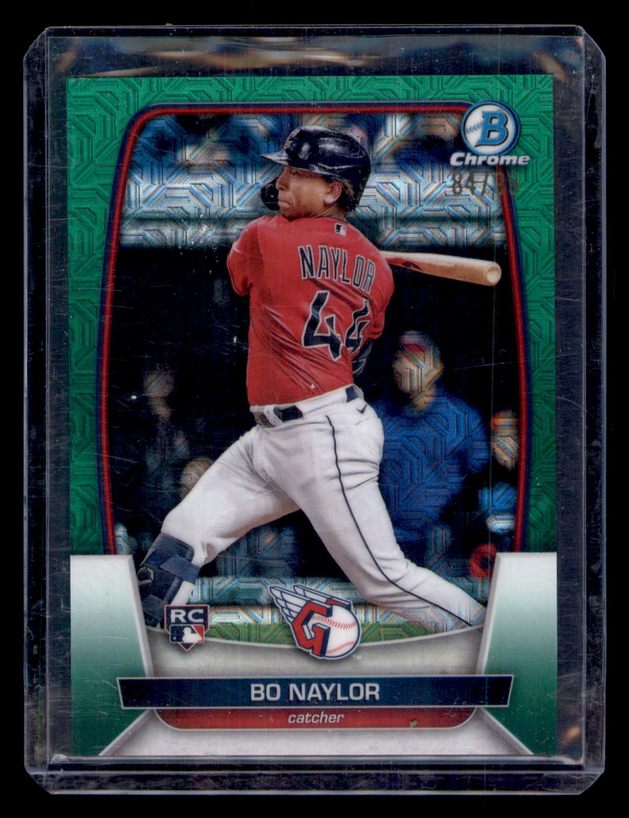 2023 Bowman #60 Bo Naylor Green #/99