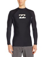 Billabong Men's Iconic Long Sleeve Regular Fit Rashguard Black Small on sale Billabong Men's Iconic Long Sleeve Regular Fit Rashguard Black Small on sale