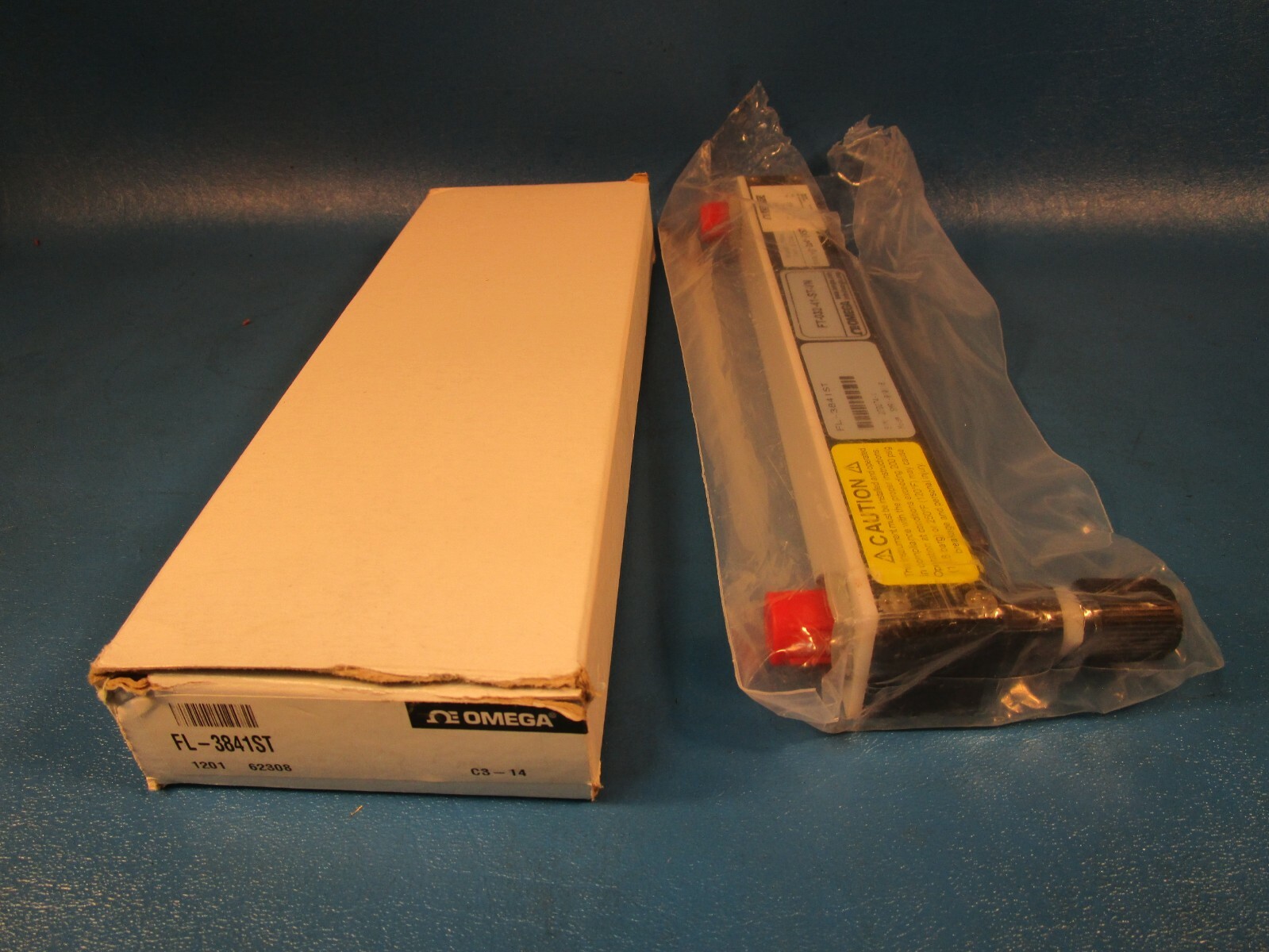 Omega, FL3841ST Rotameter, 150mm Flow Tube, 316SS Float, Aluminum