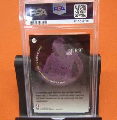 1996-97 Fleer Ultra KOBE BRYANT ALL Rookie RC #3 PSA 6 Los Angeles