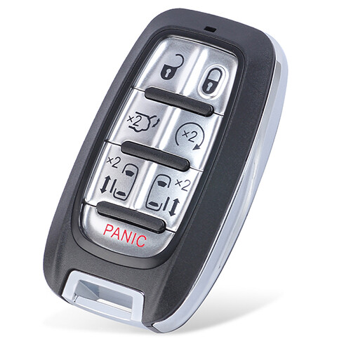 Smart Remote Key Case Shell Fob 7 Button for 2017-2021 Chrysler Pacifica Voyager - Picture 5 of 6