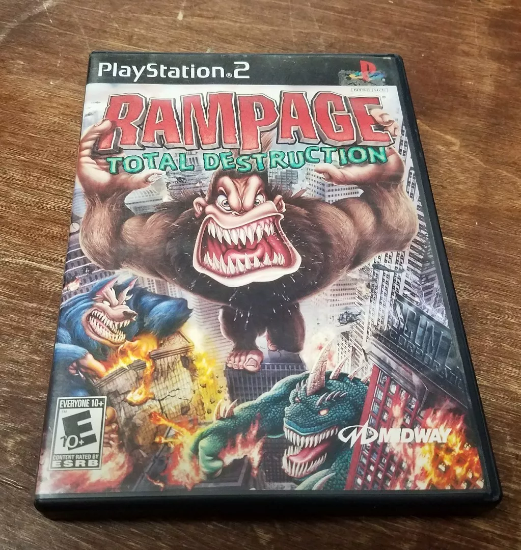 Rampage Total Destruction - PlayStation 2 : Video Games