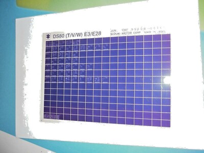 Suzuki DS80 (T/V/W) E3/E28  Juni 97  Microfiche Motorrad original ETK