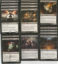 Mazzo 60 Carte - DEMONI Tribali - Nero - Raro - Pronto da Giocare - Magic MTG Personalizzato