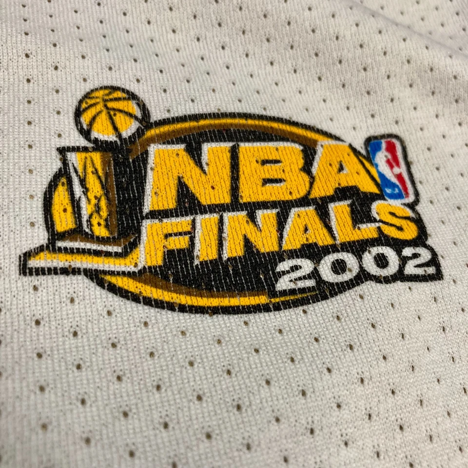 Camiseta de colección rara NUEVA JERSEY NETS KENYON MARTIN Finales de la NBA de 2002 Oro Brillante Para hombres XL Foto 3 de 4