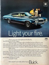 Collectible 1970 Buick Gs 455 Stage 1 Skylark Original Color Ad A019 Collectible 1970 Buick Gs 455 Stage 1 Skylark Original Color Ad A019