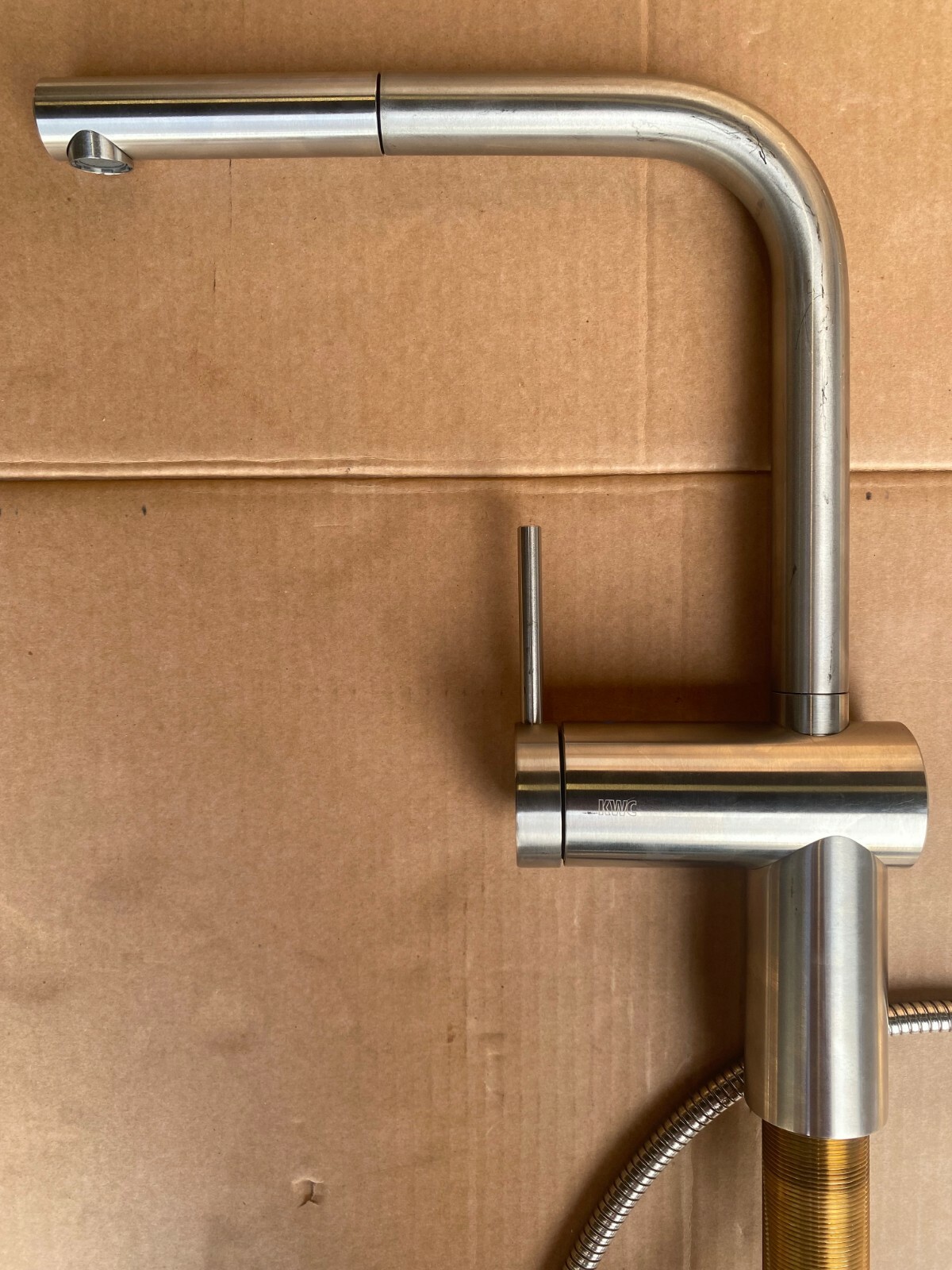 KWC Livello Single Lever PullOut Kitchen SS Faucet 10.231.103.700