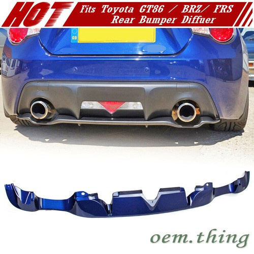 2020 Painted #E8H Fit FOR SUBARU BRZ Scion FR-S TOYOTA GT86 Rear Bumper ...
