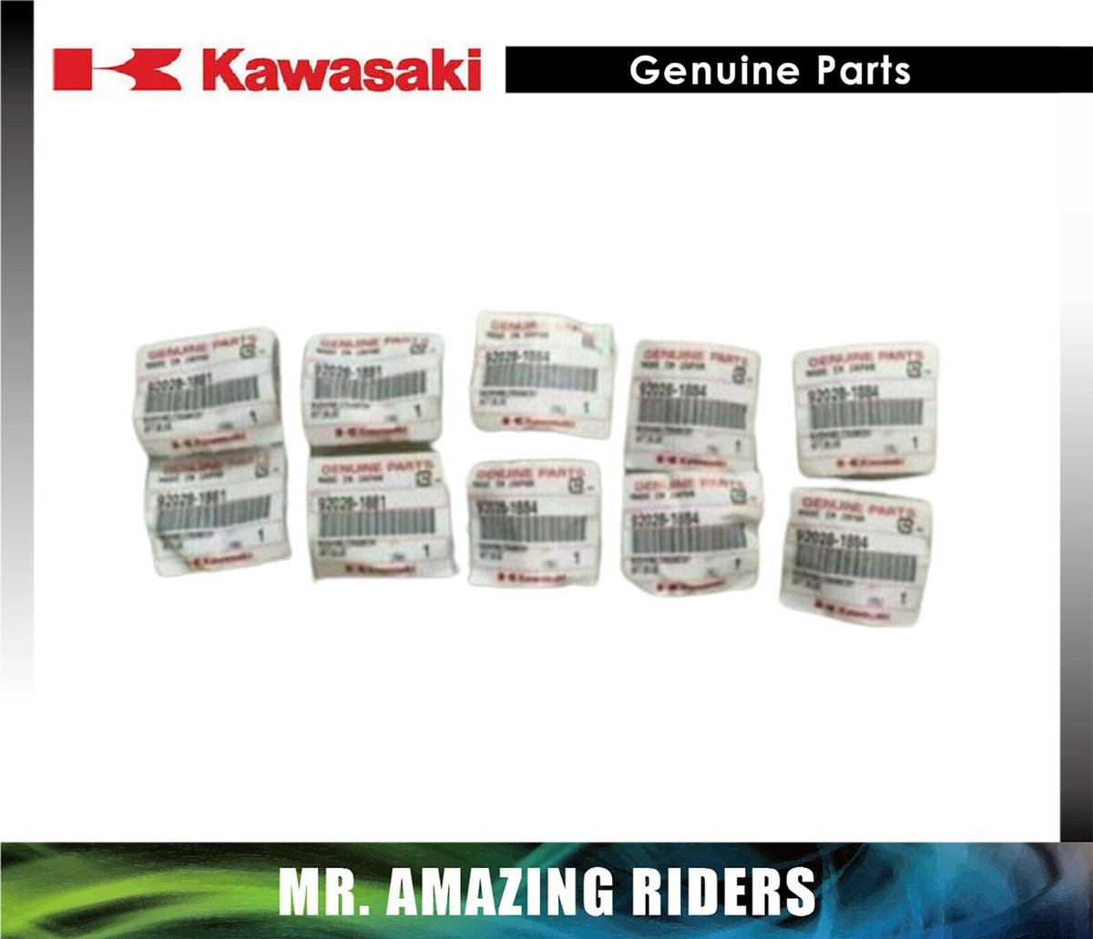 ajianさん KAWASAKI ZX-6R NINJA CRANKSHAFT BUSHING SET 1998-2004 92028-1881