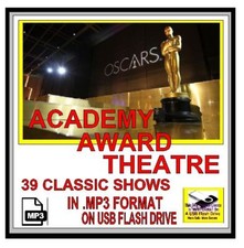 ACADEMY AWARD THEATRE 39 Unique Radio Shows OTR MP3 On USB Flash Drive