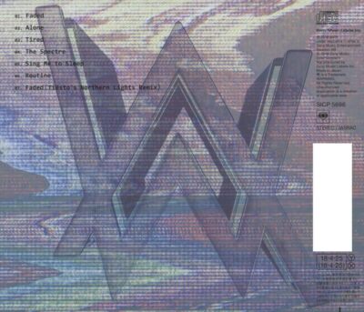 Alan Walker Faded Japan EP Japan CD