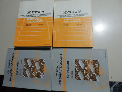 Toyota Previa Tarago XR30 ACR30 CLR 30 Manuel de reparation supplement 2003