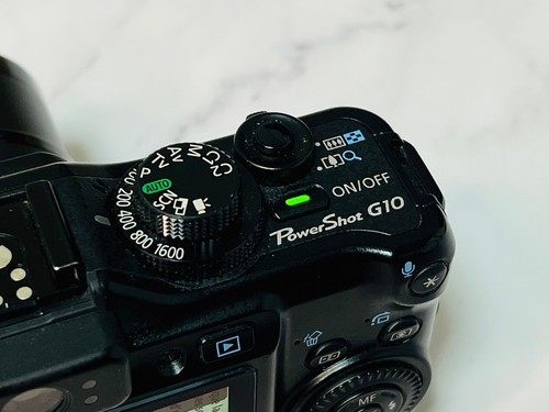 Canon PowerShot G10 14.7MP Digital Camera Black W/ Battery Fast Shipping F/J - Picture 11 of 22