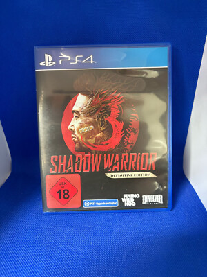 Sony PS PlayStation 4 Spiel : Shadow Warrior 3 Definitive Edition