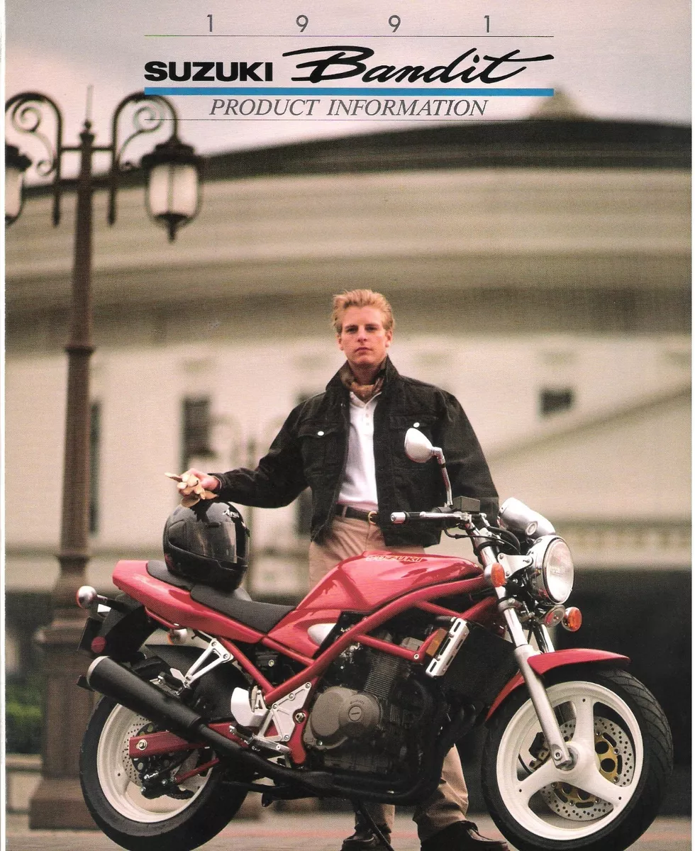 Suzuki GSF400 400 Bandit 1991 World Product Information brochure